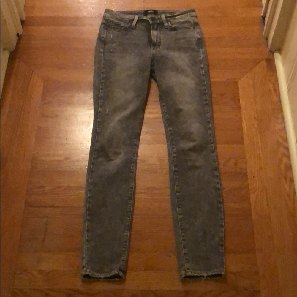 Paige grey washed jeans
